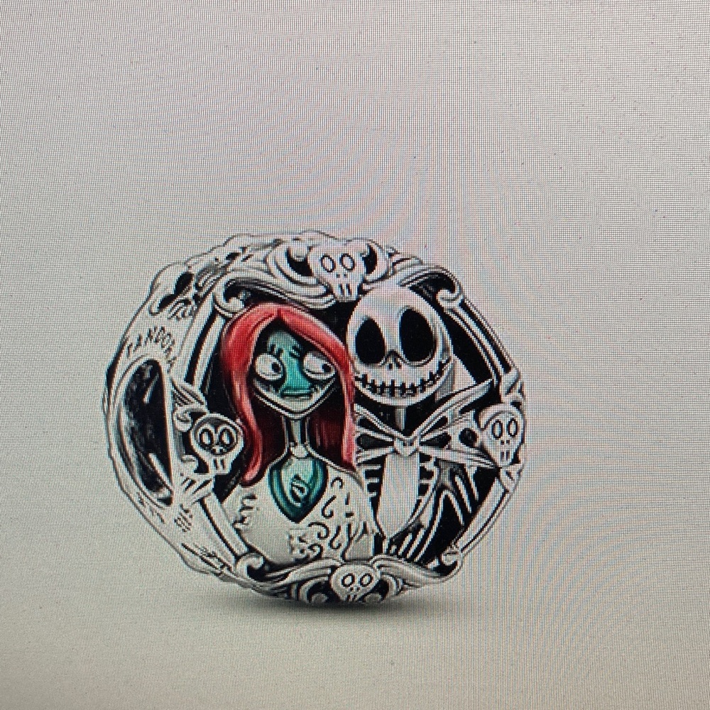 Pandora Silver and Red Bracelet Charm